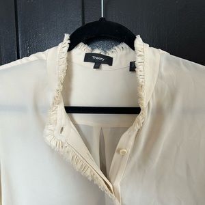 THEORY silk blouse